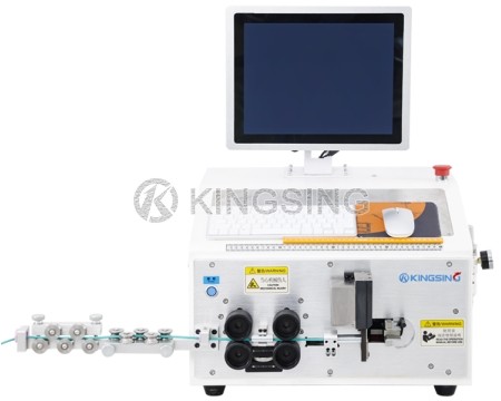 Wire Strip and Bend Machine With MES System